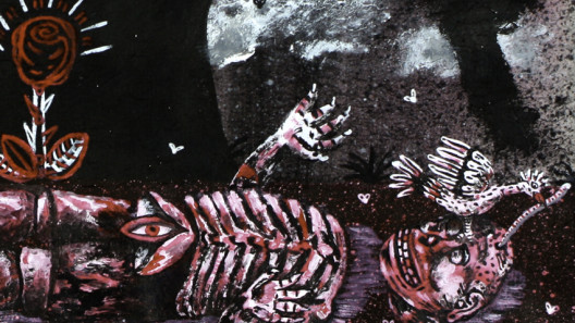 Santiago Robles, Migración, Gráfica, Graphic, Grana cochinilla, Draw, Dibujo, Red, Rojo, Tamoancha