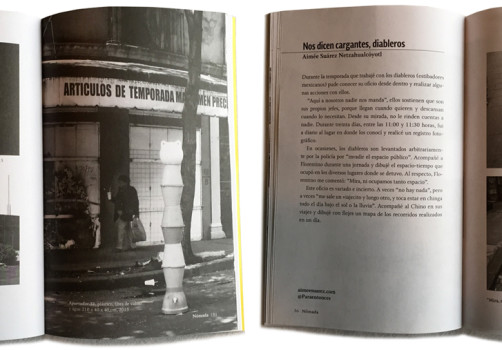 Santiago Robles, Ex Teresa Arte Actual, Edición, Nómada, Arte, Arte Contemporáneo, Arte visual, Centro Histórico, Cuaderno de trabajo, Pedro Ortiz-Antoranz, Pavel Ferrer, Karla Hamilton Eduardo Acosta, Taller, Aimeé Suárez, Sofía Carrillo, Ciudad de México, Intervención, Interventionism, Seis Comidas Compartidas