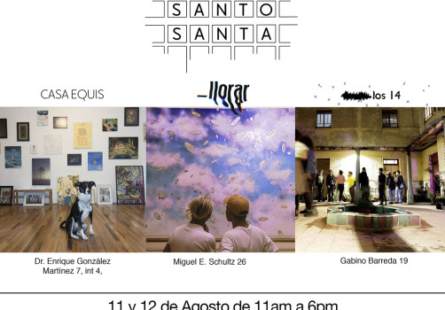 SantiagoRobles, Art, ContemporaryArt, ArteContemporáneo, Exhibition, Exhibición, Muetra, Exposición, Independiente, ArteVisual, Llorar, SantoSanta