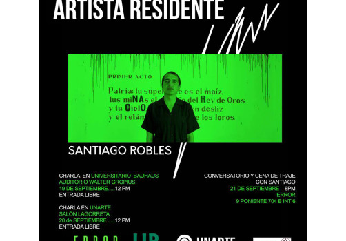SantiagoRobles, Arte, Art, ResidenciaArtistica, ArtisticResidency, Puebla, ERROR, ContemporaryArt, ArteContemporaneo, Zonasdetransición, UNARTE, LIP, UniversitarioBauhaus