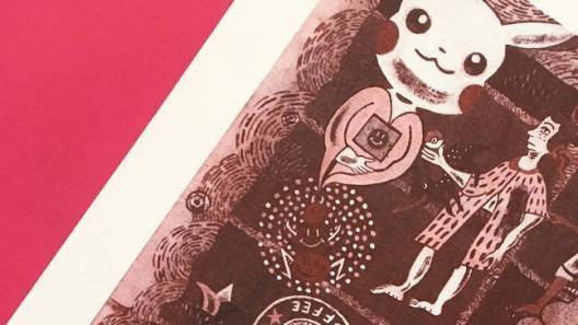 SantiagoRobles, codicestarbuckstlan, riso, risograph, illustration, ilustracion, sara, print, printing, edicion, edition