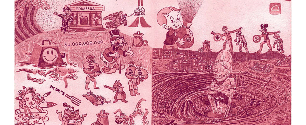 SantiagoRobles, Arte, ArteContemporaneo, ArteVisual, Maiz, Chahuixtle, YaNosCayoElChahuixtle, dibujo, pintura, retablo, grafica, MuseoNacionaldelaRevolucion, Revolucion, CristinaBarros, Maize, VisualArt, Art, ContemporaryArt