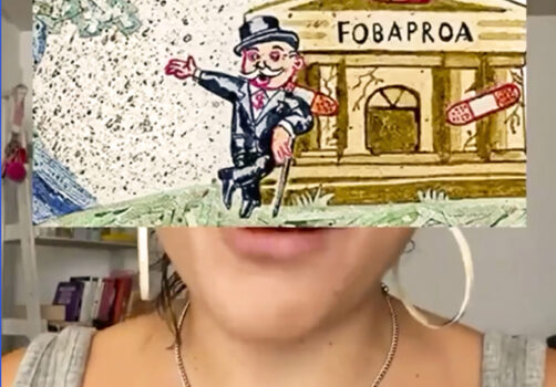 SantiagoRobles, Ilustracion, Video, FOBAPROA, Politica, Codice