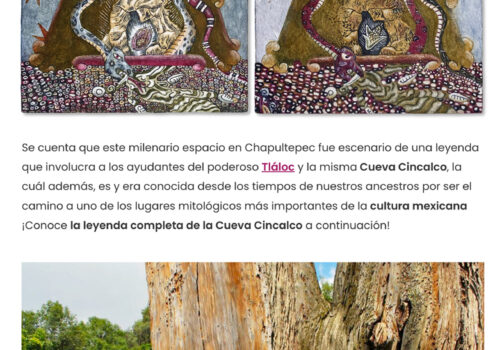 SantiagoRobles, Cueva, Cave, Pintura, Painting, Dibujo, Draw, Chapultepec, Revista, MexicoDesconocido