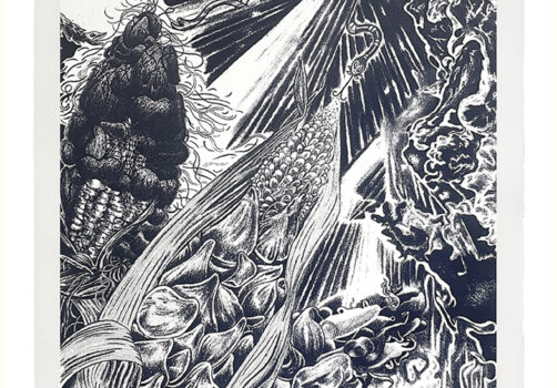 santiagorobles, huitlacoche, cuitlacochin, grafica, serigrafía, arte, art, artecontemporaneo, contemporaryart, print, micelio, carpeta, colectivo, collective