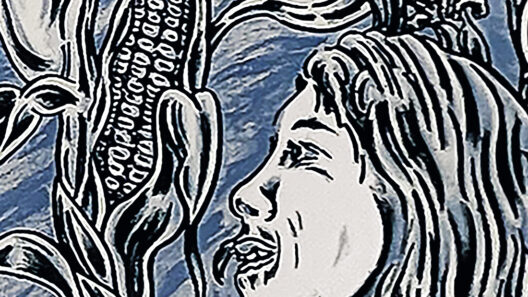 SantiagoRobles, Arte, Art, Exhibition, Exposición, FeriadeLibro, BookFair, FUL,, Bookstore, Amoxtli, JoaquinDiezCanedo, Color, Print, Paint, Maíz, Maize, Corn, Milpa, Graphic, Mexico, Mesoamerica, Prehispanico, Pachuca, Hidalgo, CentroCultural, LaGarza, UAEH
