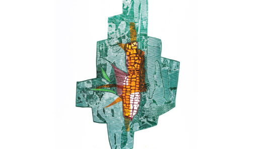 santiagorobles, maizal, grafico, arte, art, exhibition, print, imprimir, LosPinos, grabado, taller, Colectivo, collective, corn, maize