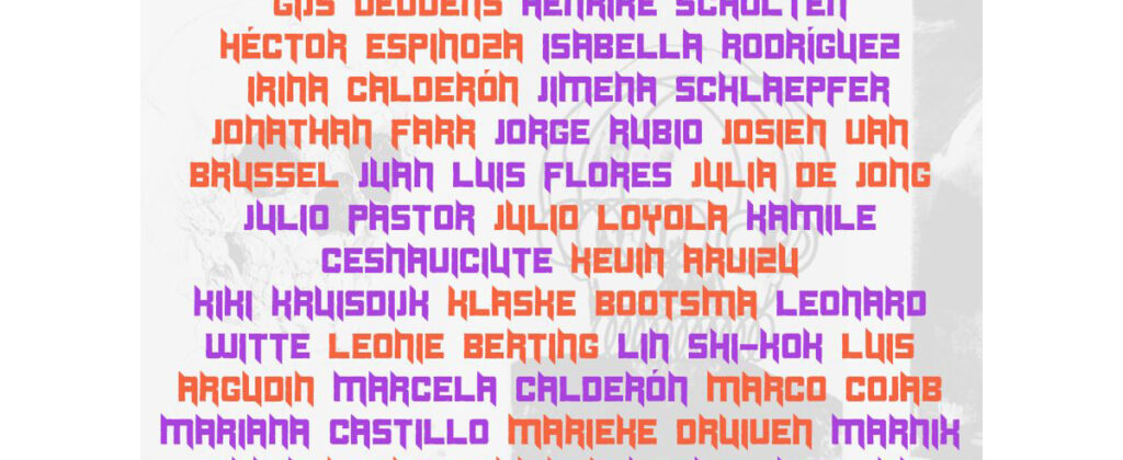 mementomori, tzompantli, colectivo, arte, santiagorobles, rodrigoimaz, art, visualart, calavera, skull, exhibition, paint, graphic, grafica, exposicion 