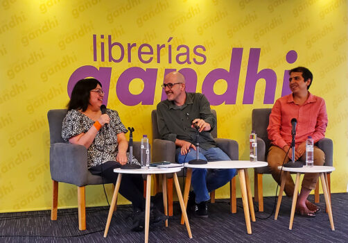 SantiagoRobles, Arte, Art, Exhibition, Exposición, Librería, Gandhi, Bookstore, Amoxcalli, Memoria, AnaCarolinaAbad, JoaquinDiezCanedo, Color, Print, Paint, Maíz, Maize, Corn, Milpa, Graphic, Mexico, Mesoamerica, Prehispanico