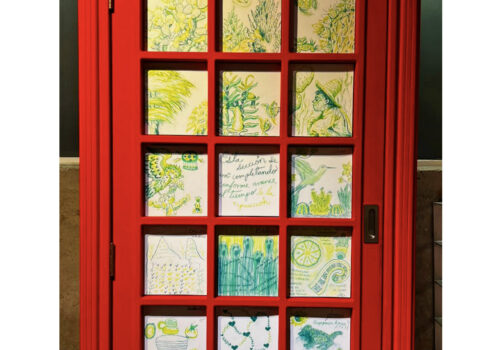 SantiagoRobles, Arte, Art, Exhibition, Exposición, Librería, Gandhi, Bookstore, Amoxcalli, Memoria, AnaCarolinaAbad, JoaquinDiezCanedo, Color, Print, Paint, Maíz, Maize, Corn, Milpa, Graphic, Mexico, Mesoamerica, Prehispanico